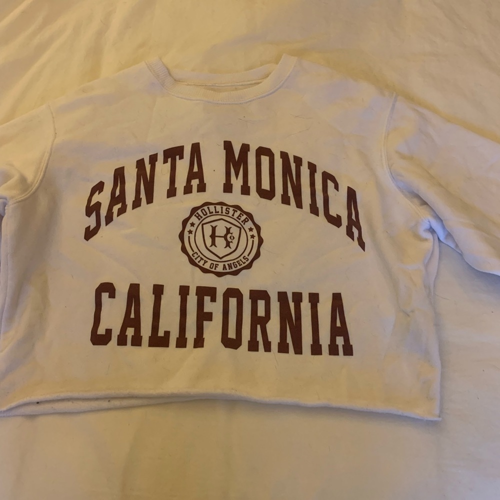 Holister cropped sweater